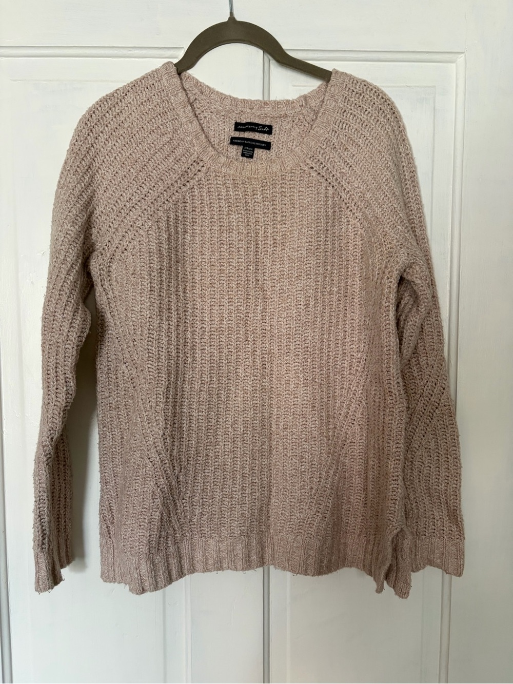 AE Blush Cozy Knit Sweater